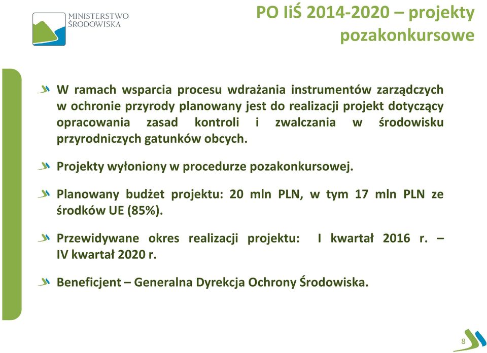 obcych. Projekty wyłoniony w procedurze pozakonkursowej.