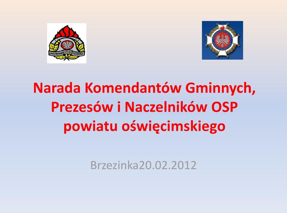 Naczelników OSP powiatu