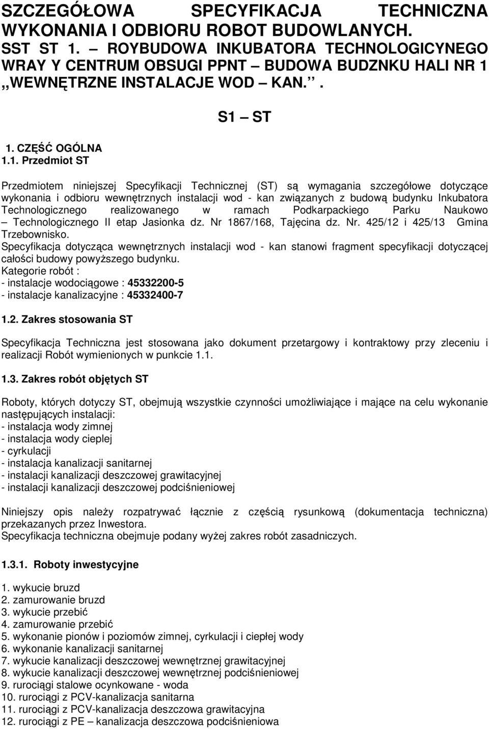 ,WEWNĘTRZNE INSTALACJE WOD KAN.. 1.