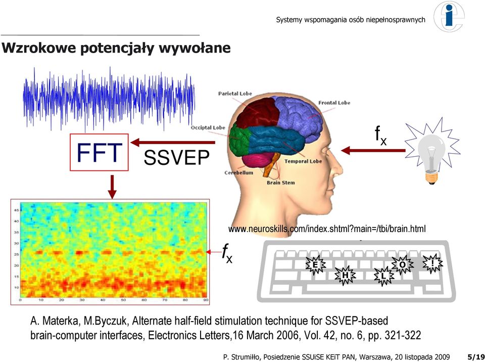 Byczuk, Alternate half-field stimulation technique for SSVEP-based