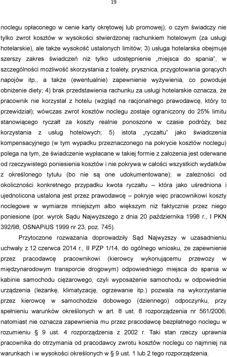 gorących napojów itp.