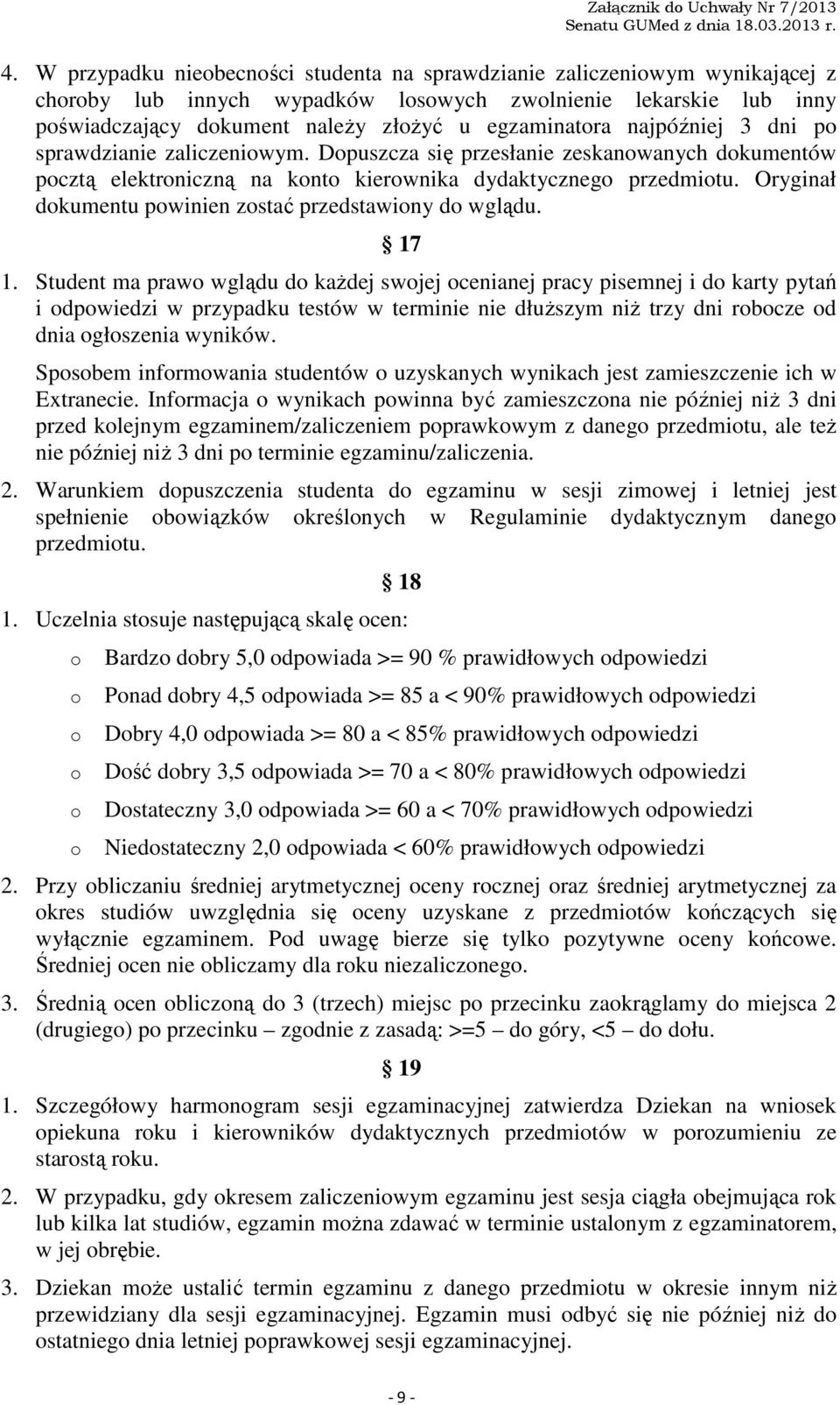 Oryginał dokumentu powinien zostać przedstawiony do wglądu. 17 1.