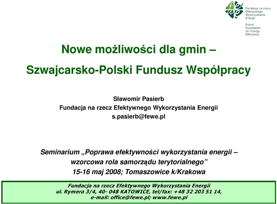 pl Seminarium Poprawa efektywności wykorzystania energii