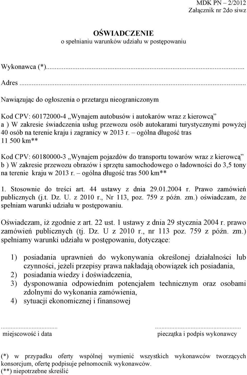 powyżej 40 osób na terenie kraju i zagranicy w 2013 r.