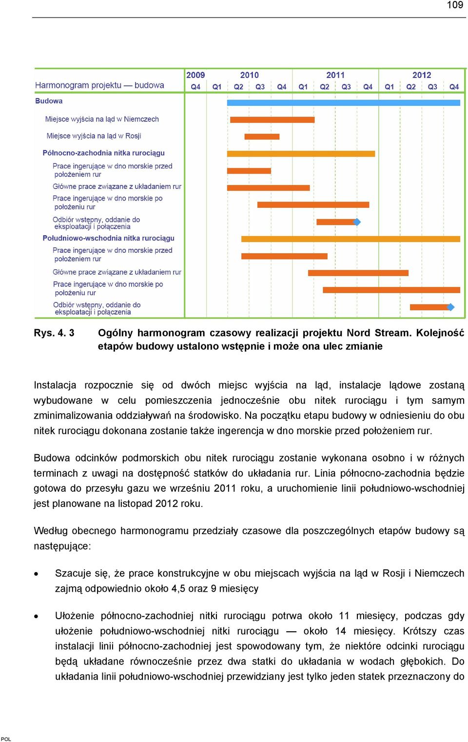 nitek rurociągu i tym samym zminimalizowania oddziaływań na środowisko.
