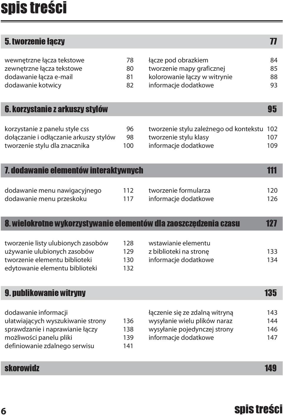 witrynie 88 informacje dodatkowe 93 6.