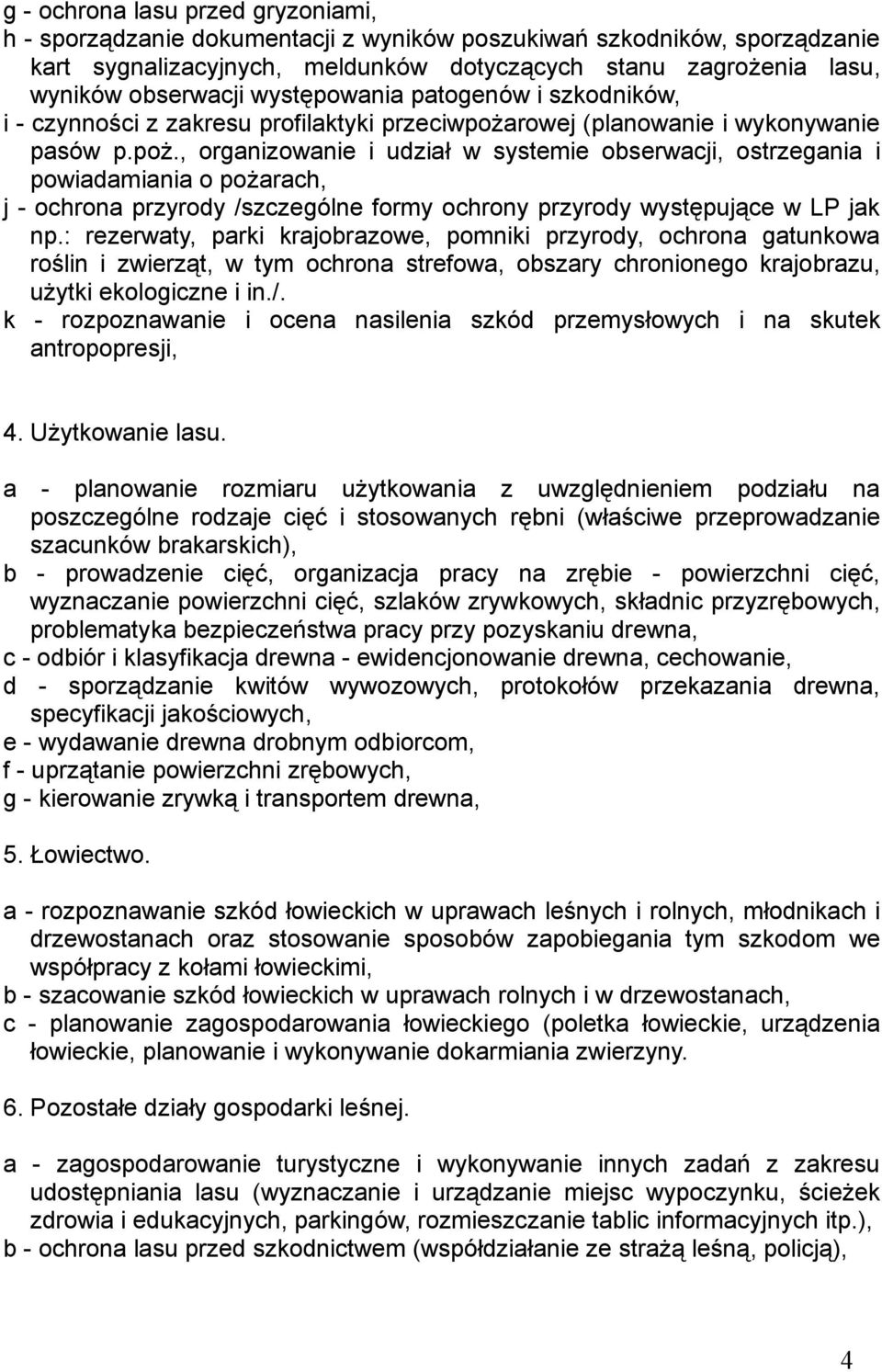 rowej (planowanie i wykonywanie pasów p.poż.