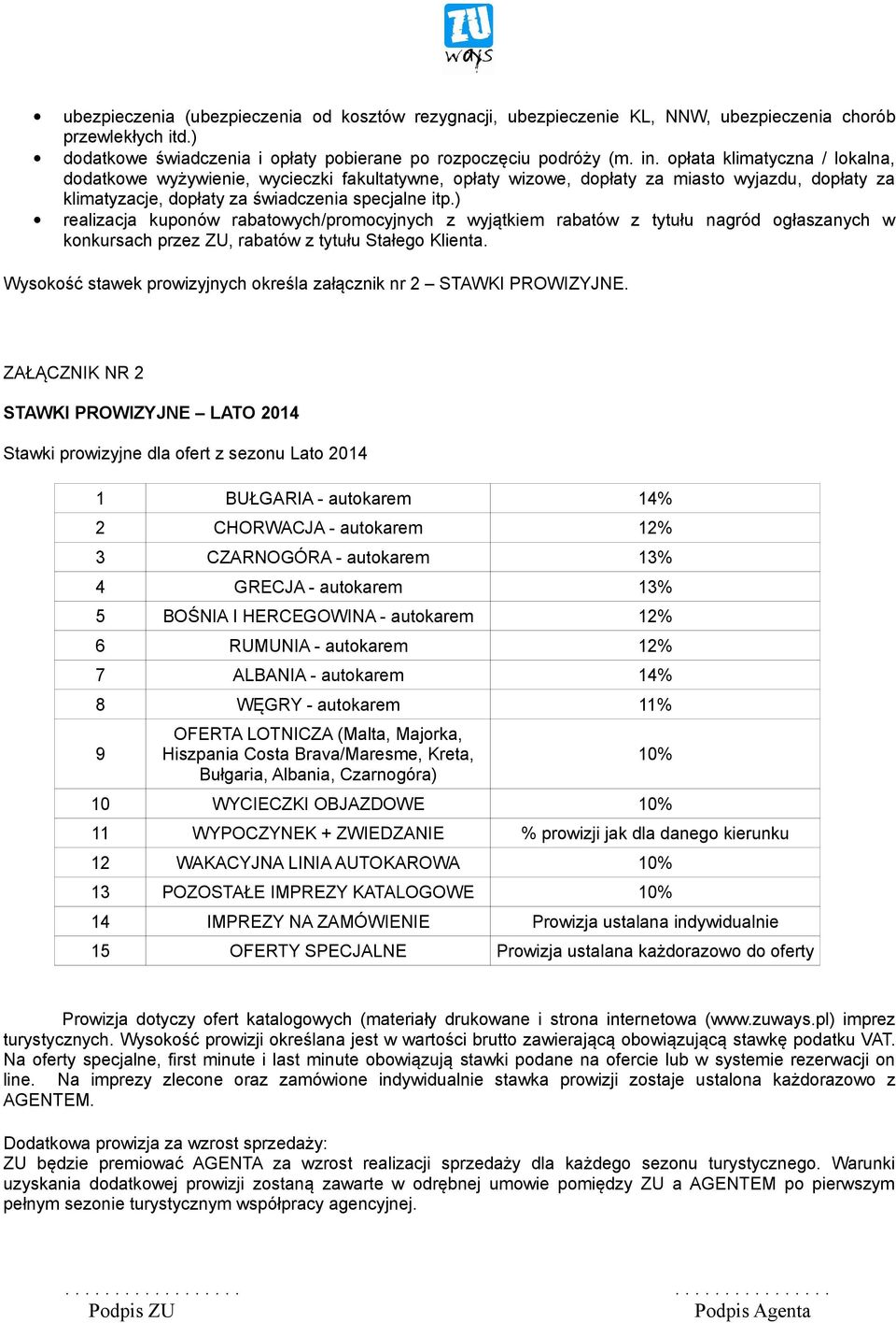 ) realizacja kuponów rabatowych/promocyjnych z wyjątkiem rabatów z tytułu nagród ogłaszanych w konkursach przez ZU, rabatów z tytułu Stałego Klienta.