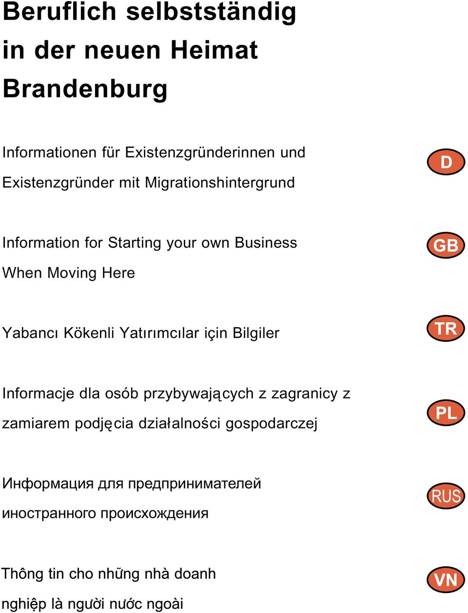 Starting your own Business When Moving Here Yabanc Kkenli Yatrmclar iin Bilgiler
