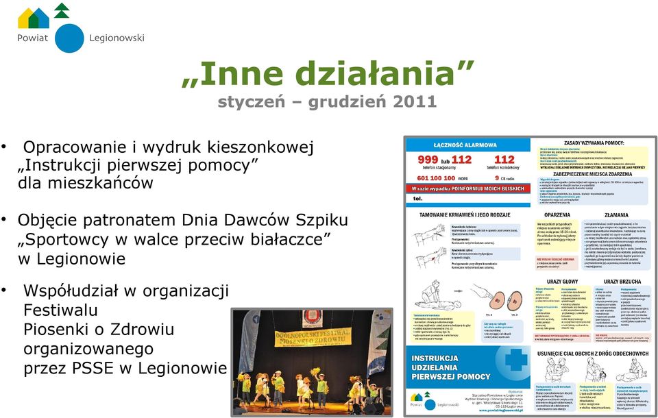 Dawców Szpiku Sportowcy w walce przeciw białaczce w Legionowie