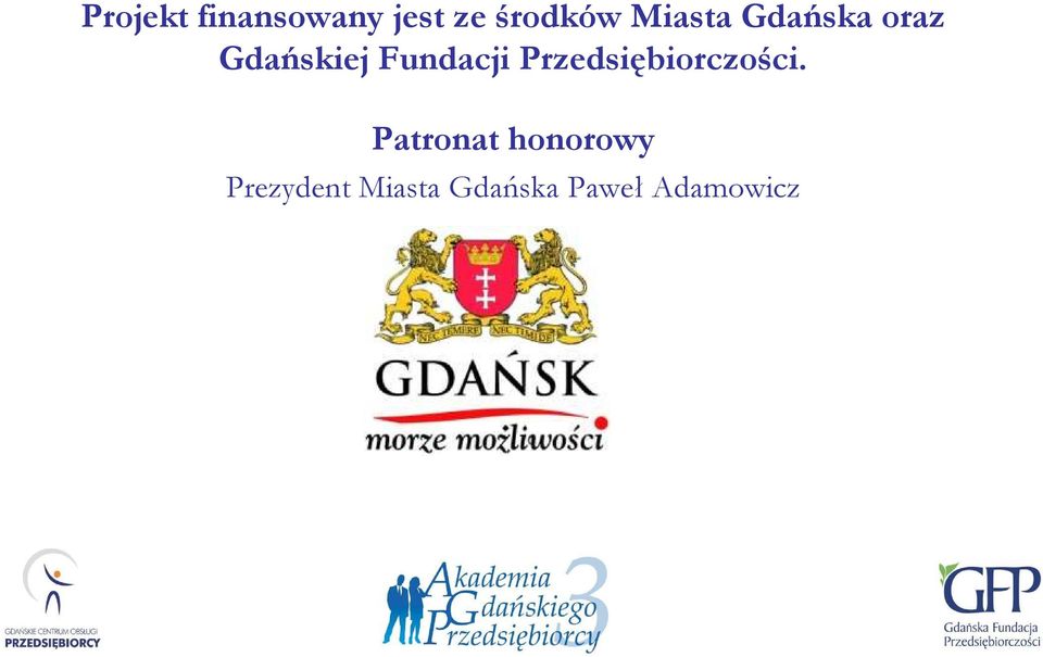 Przedsiębiorczości.