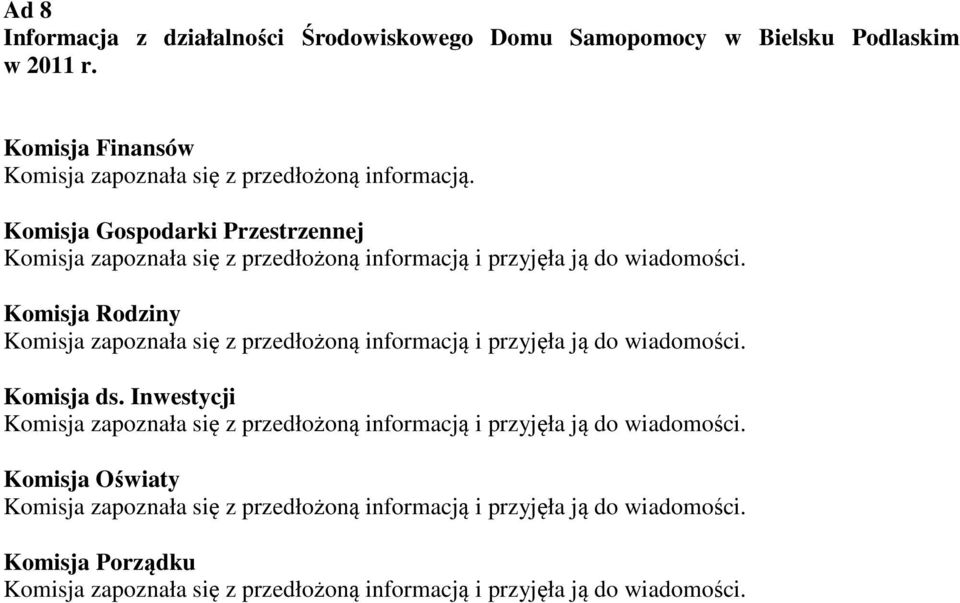 Bielsku Podlaskim w 2011 r.