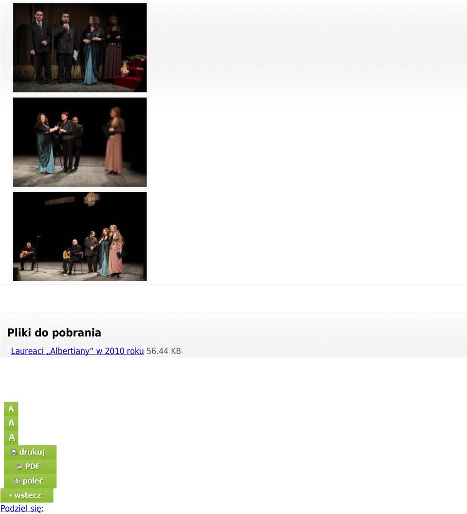 Albertiany w 2010