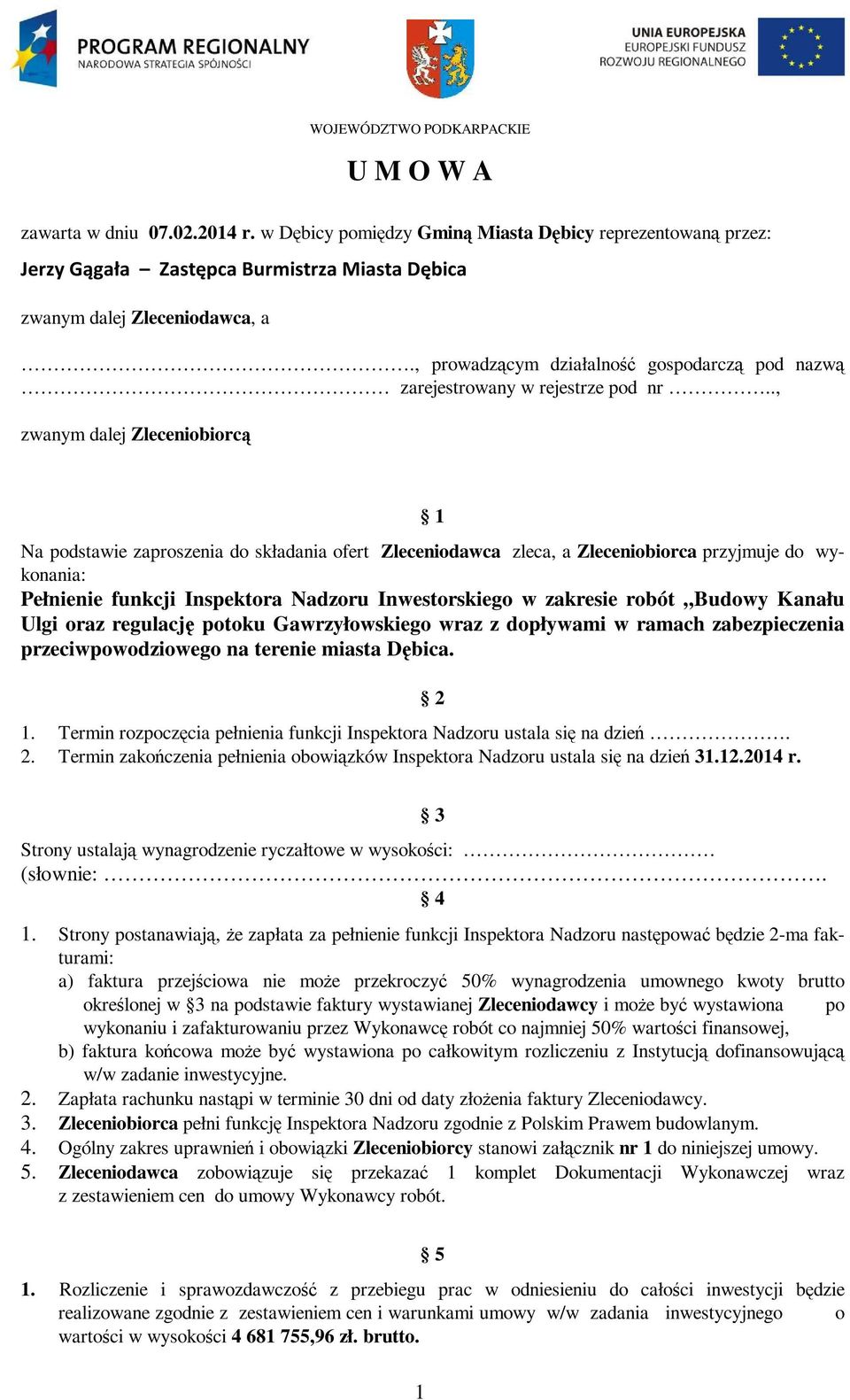 , prowadzącym działalność gospodarczą pod nazwą zarejestrowany w rejestrze pod nr.