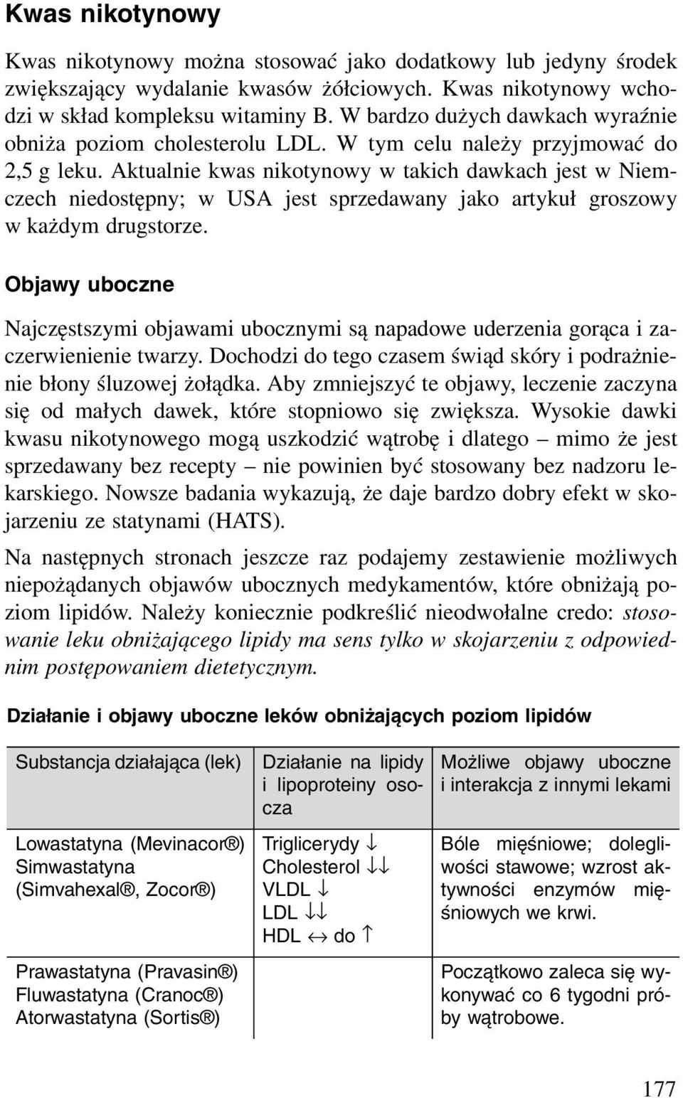 Aktualnie kwas nikotynowy w takich dawkach jest w Niemczech niedostępny; w USA jest sprzedawany jako artykuł groszowy w każdym drugstorze.