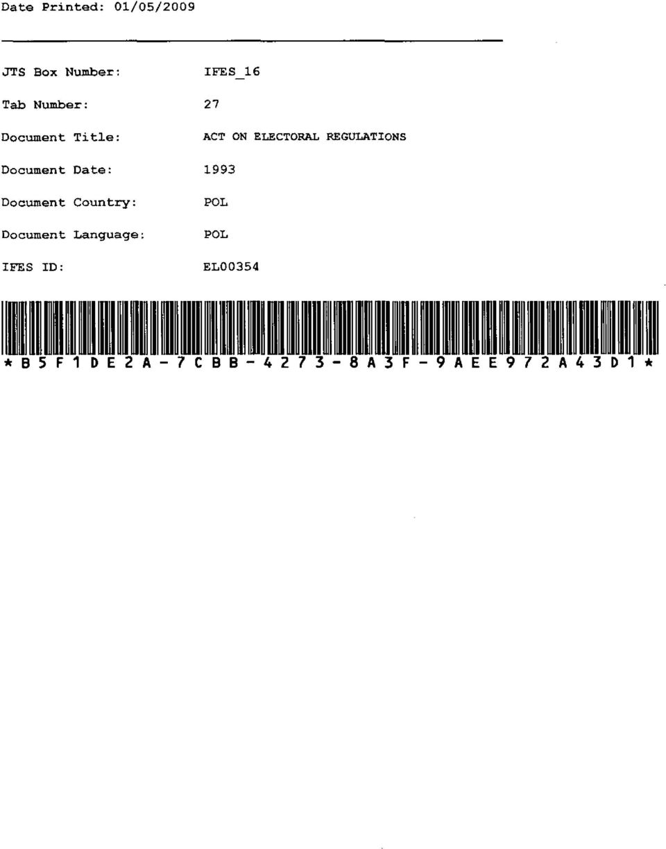 Document Date: 1993 Document Country: Document Language: