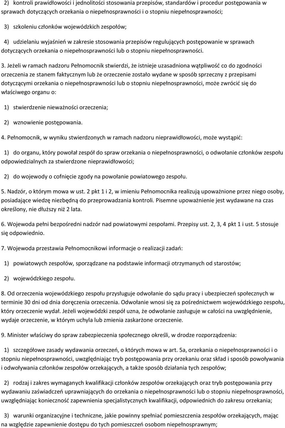 niepełnosprawności. 3.