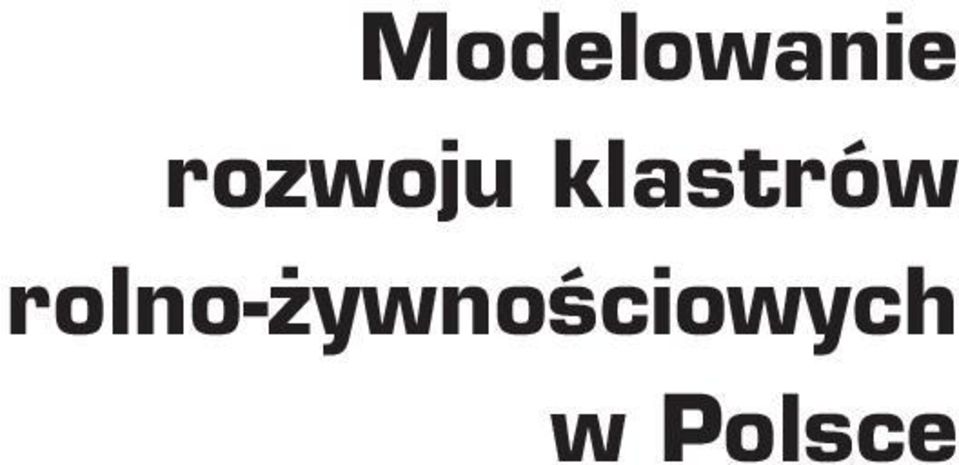 klastrów