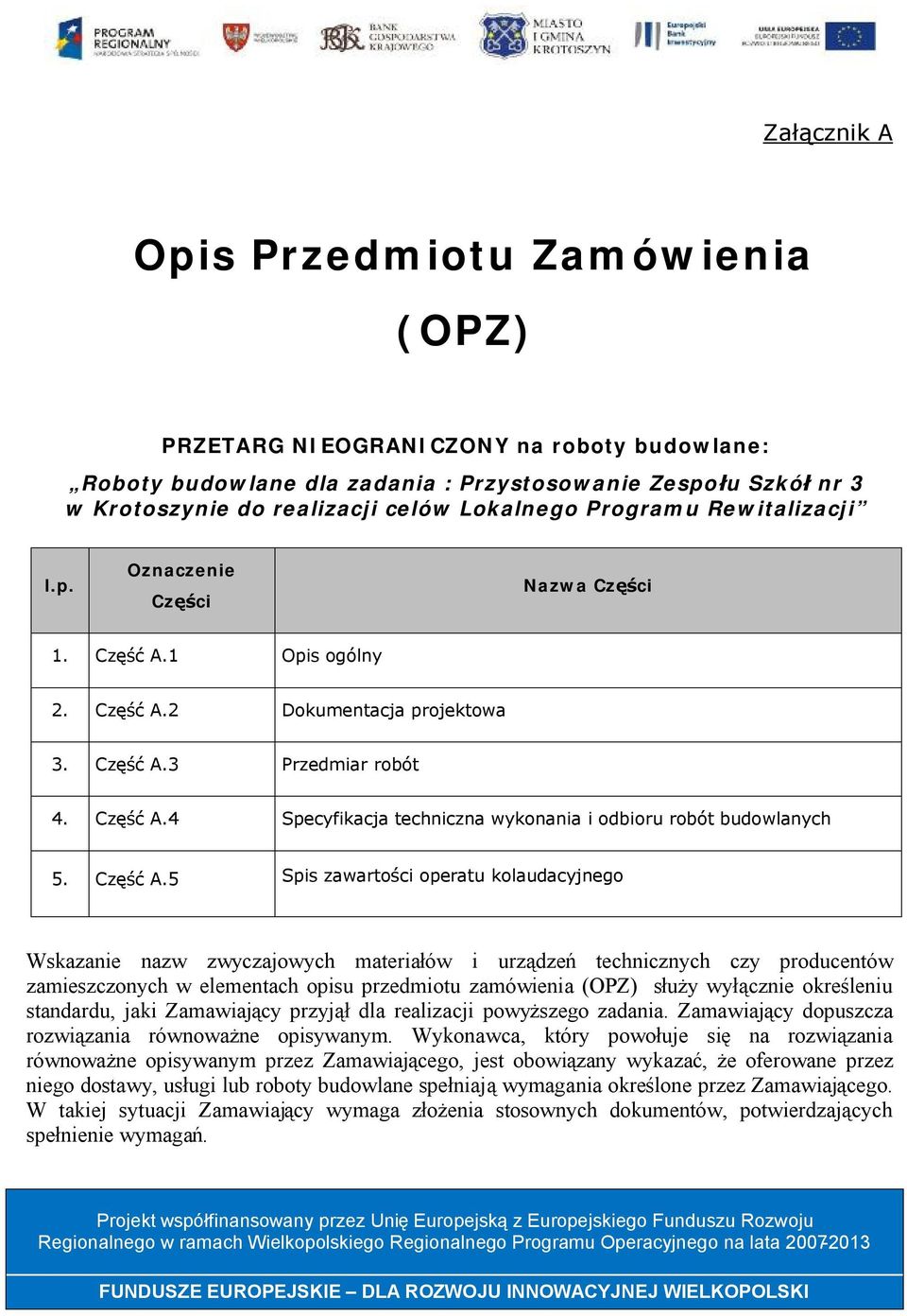 Część A.