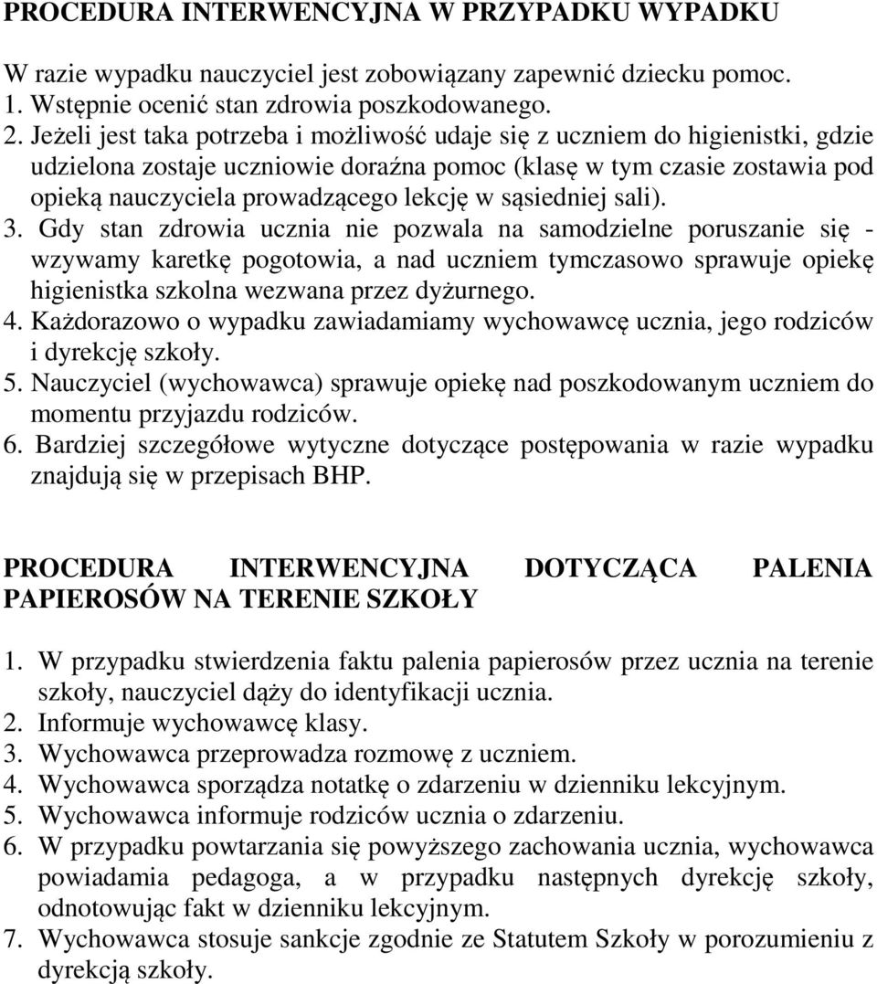 sąsiedniej sali). 3.