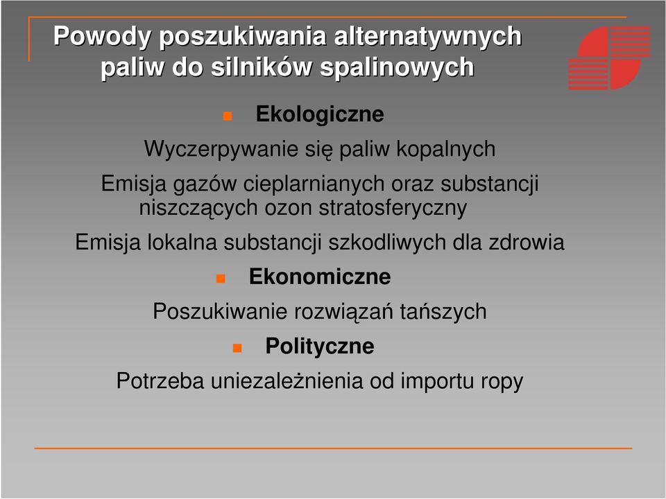 niszczących ozon stratosferyczny Emisja lokalna substancji szkodliwych dla zdrowia