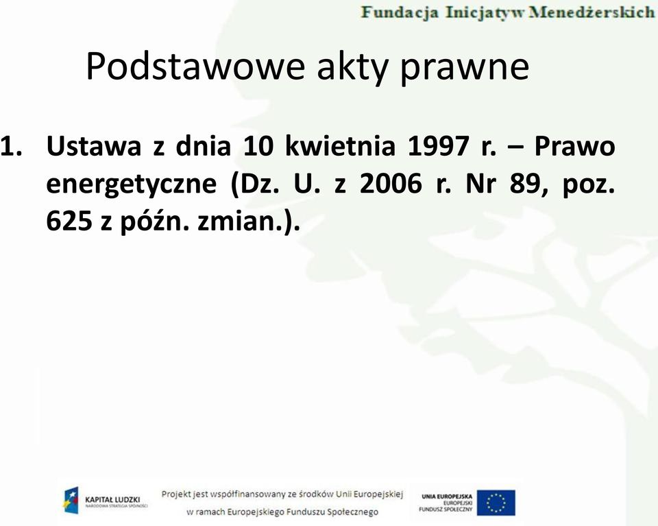 Prawo energetyczne (Dz. U.