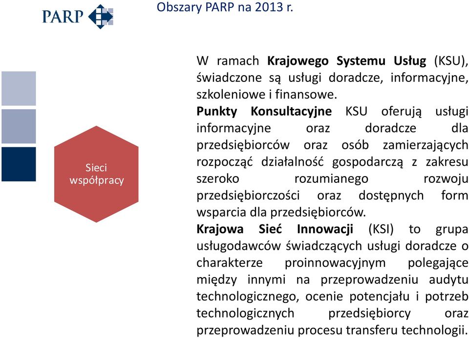 szeroko rozumianego rozwoju przedsiębiorczości oraz dostępnych form wsparcia dla przedsiębiorców.