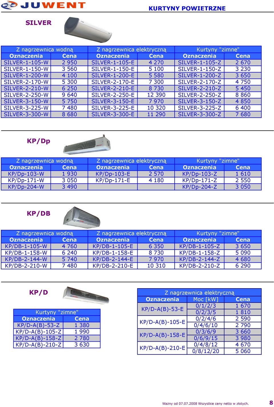 SILVER-3-150-E 7 970 SILVER-3-225-E 10 320 SILVER-3-300-E 11 290 Kurtyny "zimne" SILVER-1-105-Z 2 670 SILVER-1-150-Z 3 230 SILVER-1-200-Z 3 650 SILVER-2-170-Z 4 750 SILVER-2-210-Z 5 450