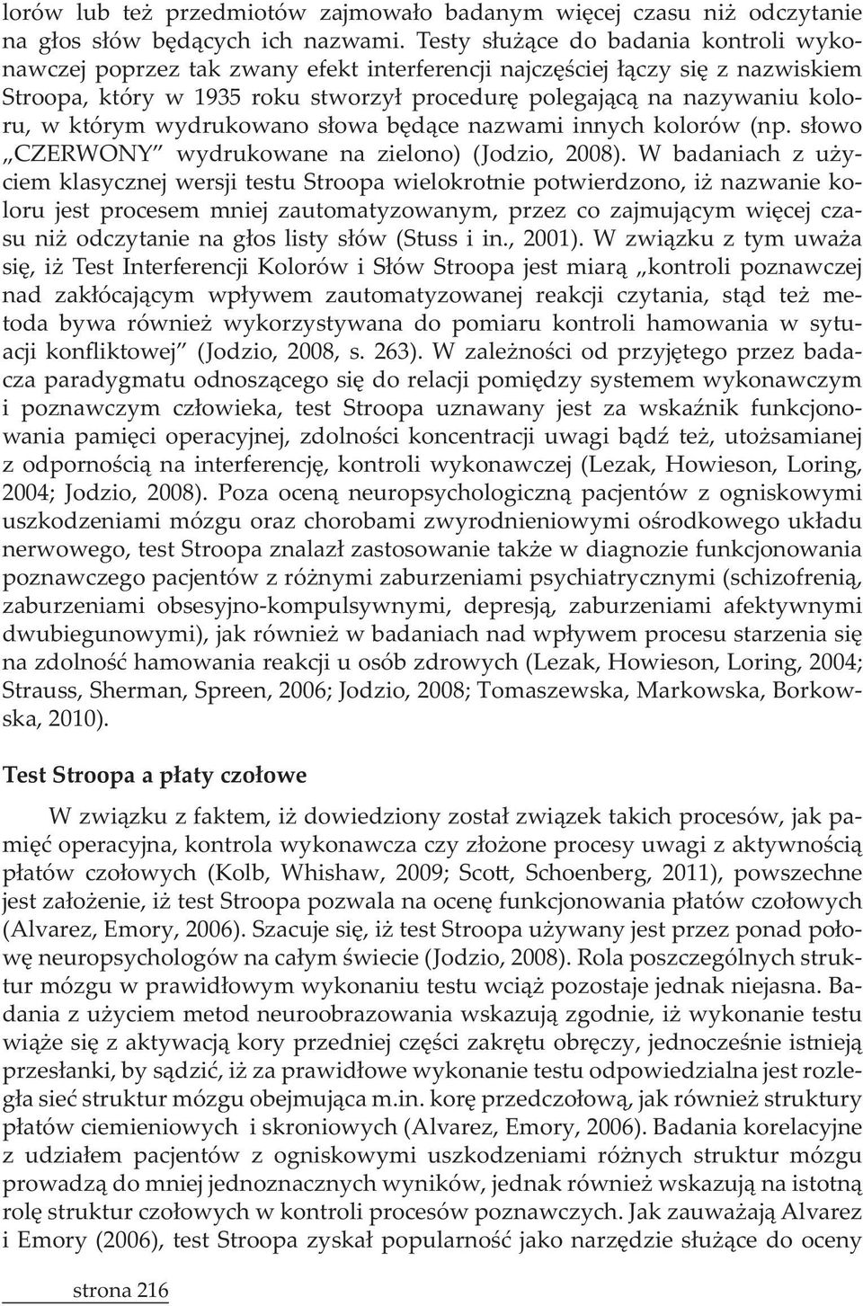 2008; Tomaszewska,