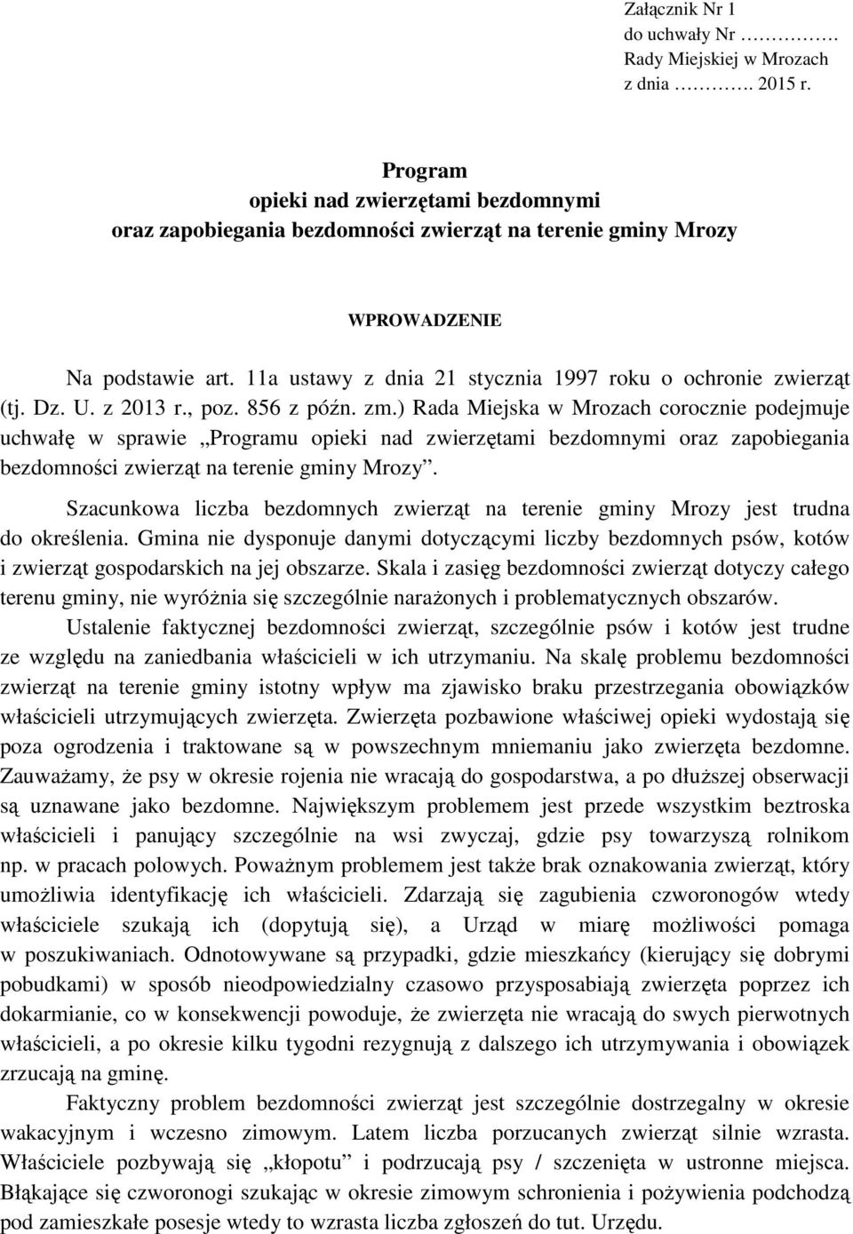 Dz. U. z 2013 r., poz. 856 z późn. zm.