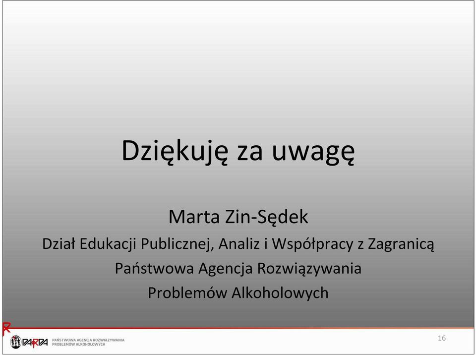 Współpracy z Zagranicą Państwowa