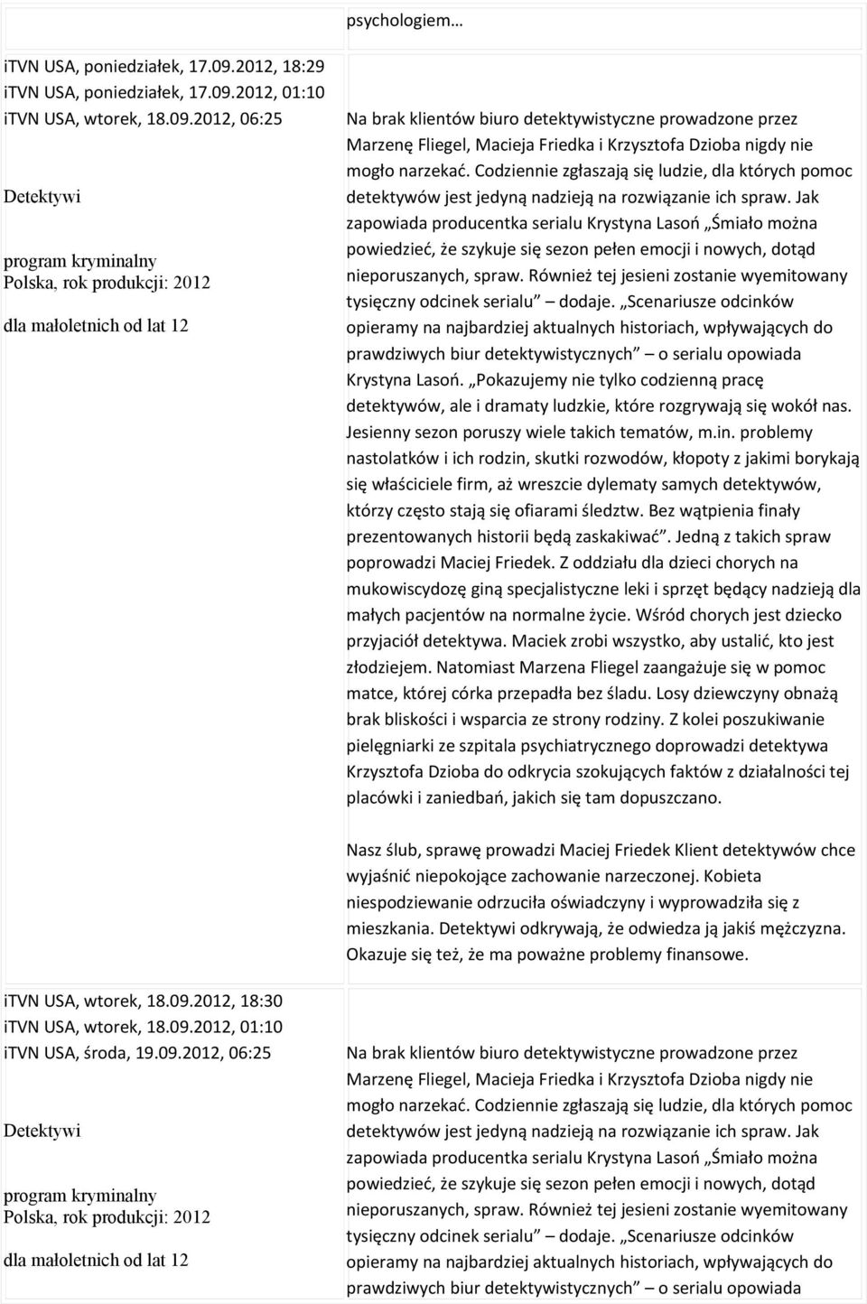 2012, 01:10 itvn USA, wtorek, 18.09.