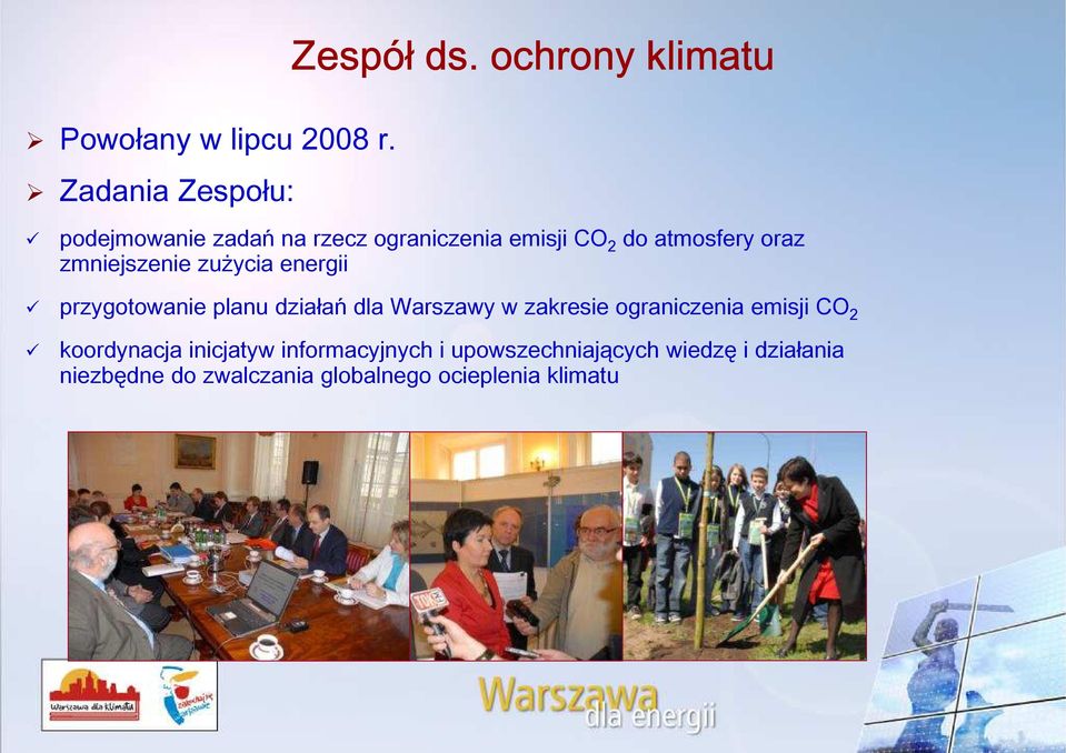 zmniejszenie zu ycia energii przygotowanie planu dzia a dla Warszawy w zakresie ograniczenia