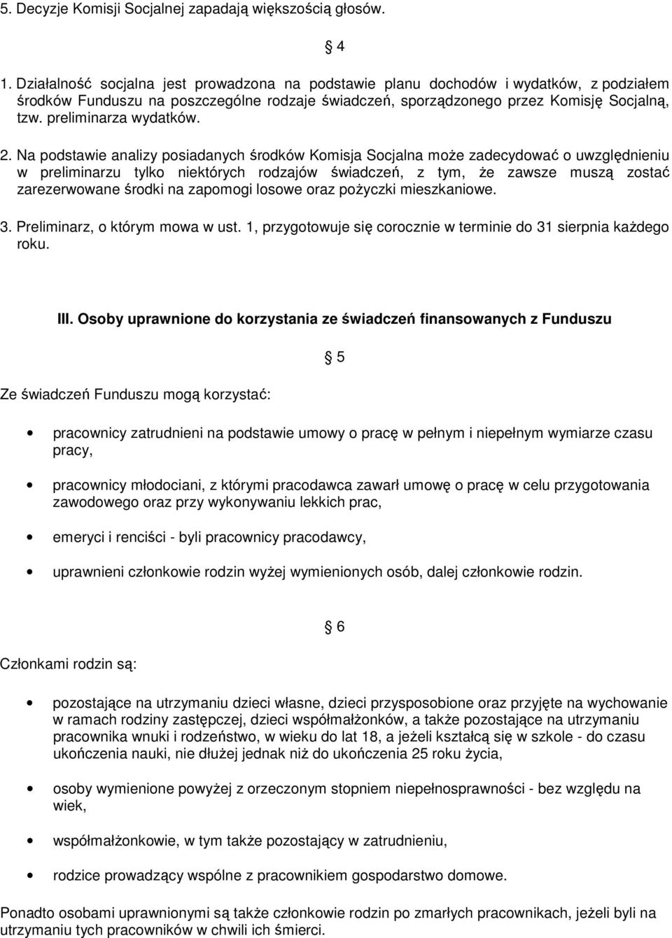 preliminarza wydatków. 2.