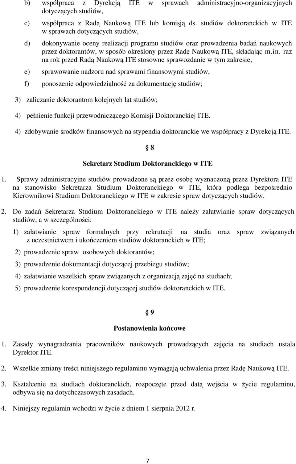 ITE, składając m.in.