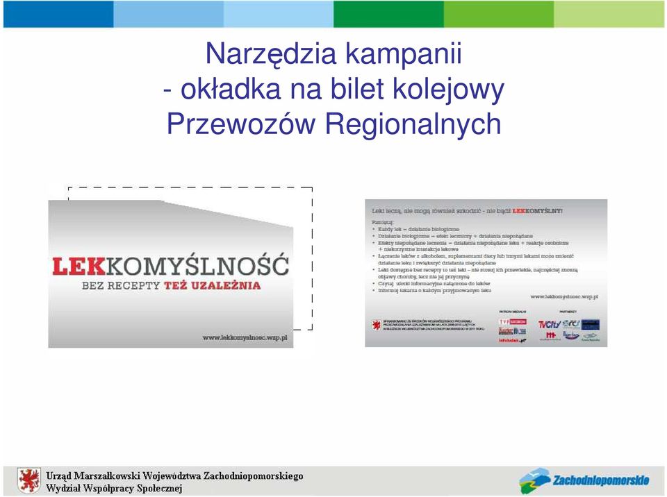 okładka na bilet