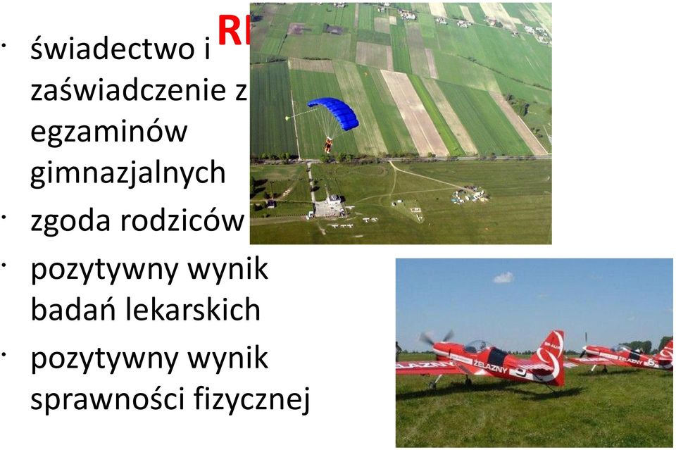 gimnazjalnych zgoda rodziców