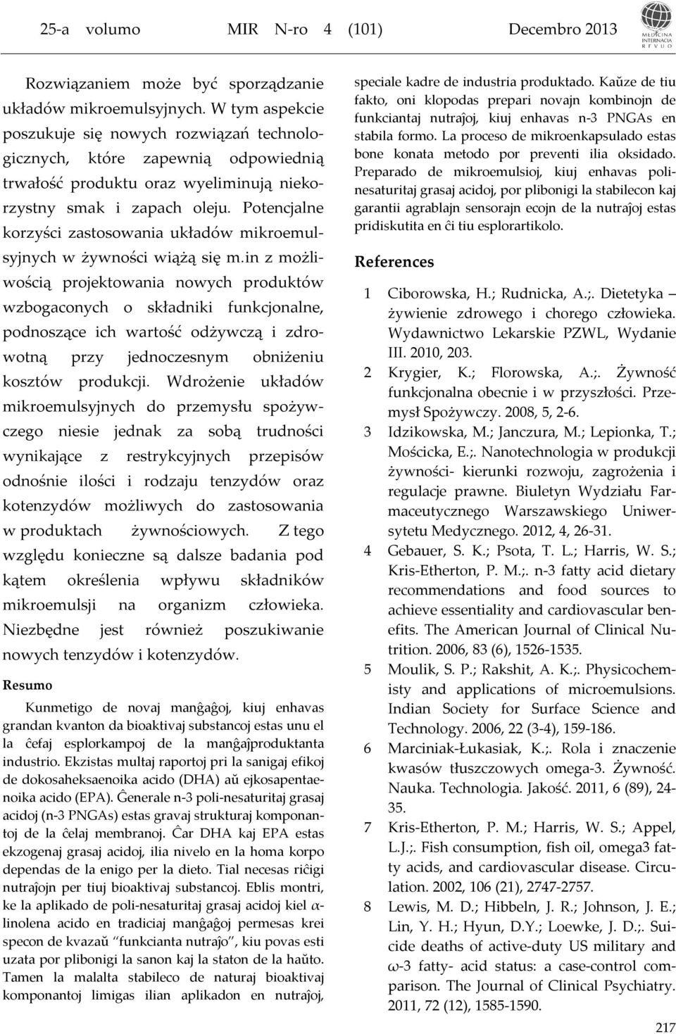 Potencjalne korzyści zastosowania układów mikroemulsyjnych w żywności wiążą się m.