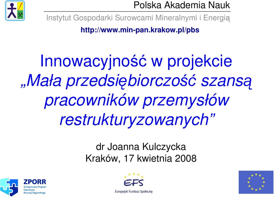 przedsiębiorczość szansą pracowników