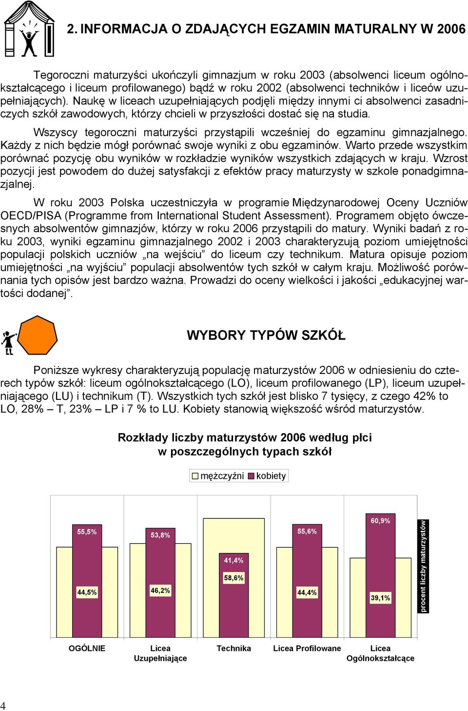 Wszyscy tegoroczni maturzyści przystąpili wcześniej do egzaminu gimnazjalnego. Każdy z nich będzie mógł porównać swoje wyniki z obu egzaminów.