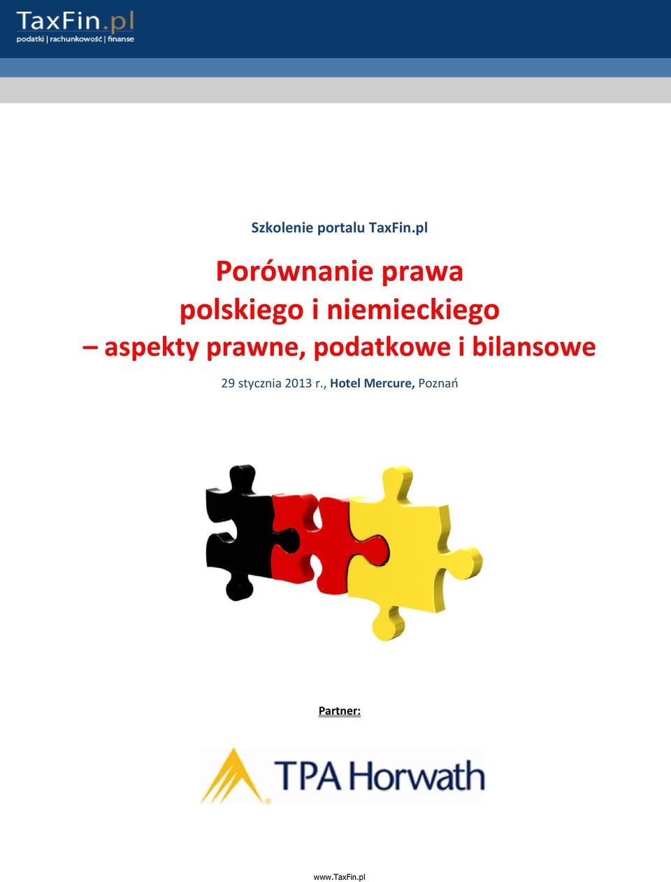 niemieckiego aspekty prawne, podatkowe