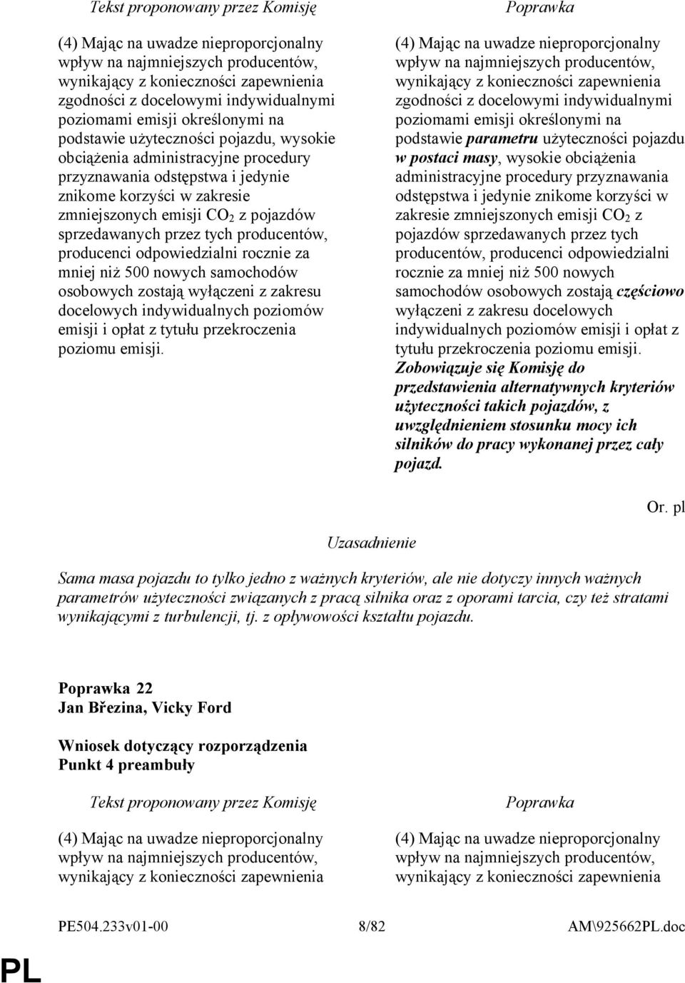 producentów, producenci odpowiedzialni rocznie za mniej niż 500 nowych samochodów osobowych zostają wyłączeni z zakresu docelowych indywidualnych poziomów emisji i opłat z tytułu przekroczenia