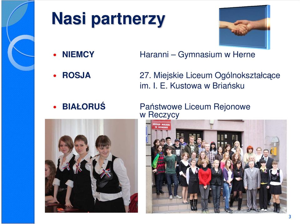 Miejskie Liceum Ogólnokształcące im. I. E.