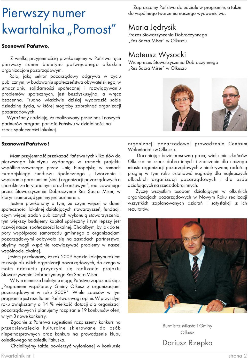 organizacjom pozarz¹dowym.