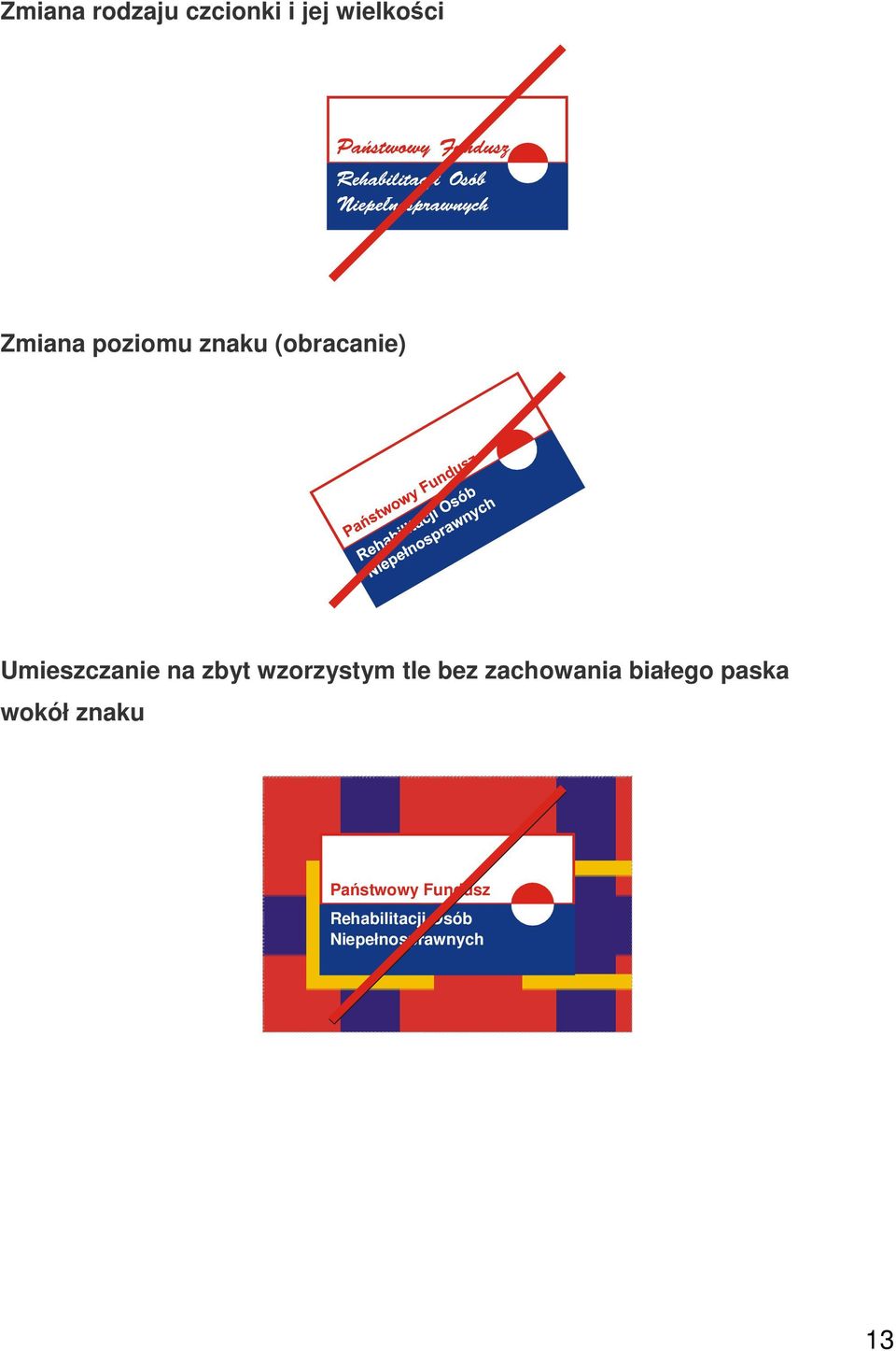 wzorzystym tle bez zachowania białego paska wokół