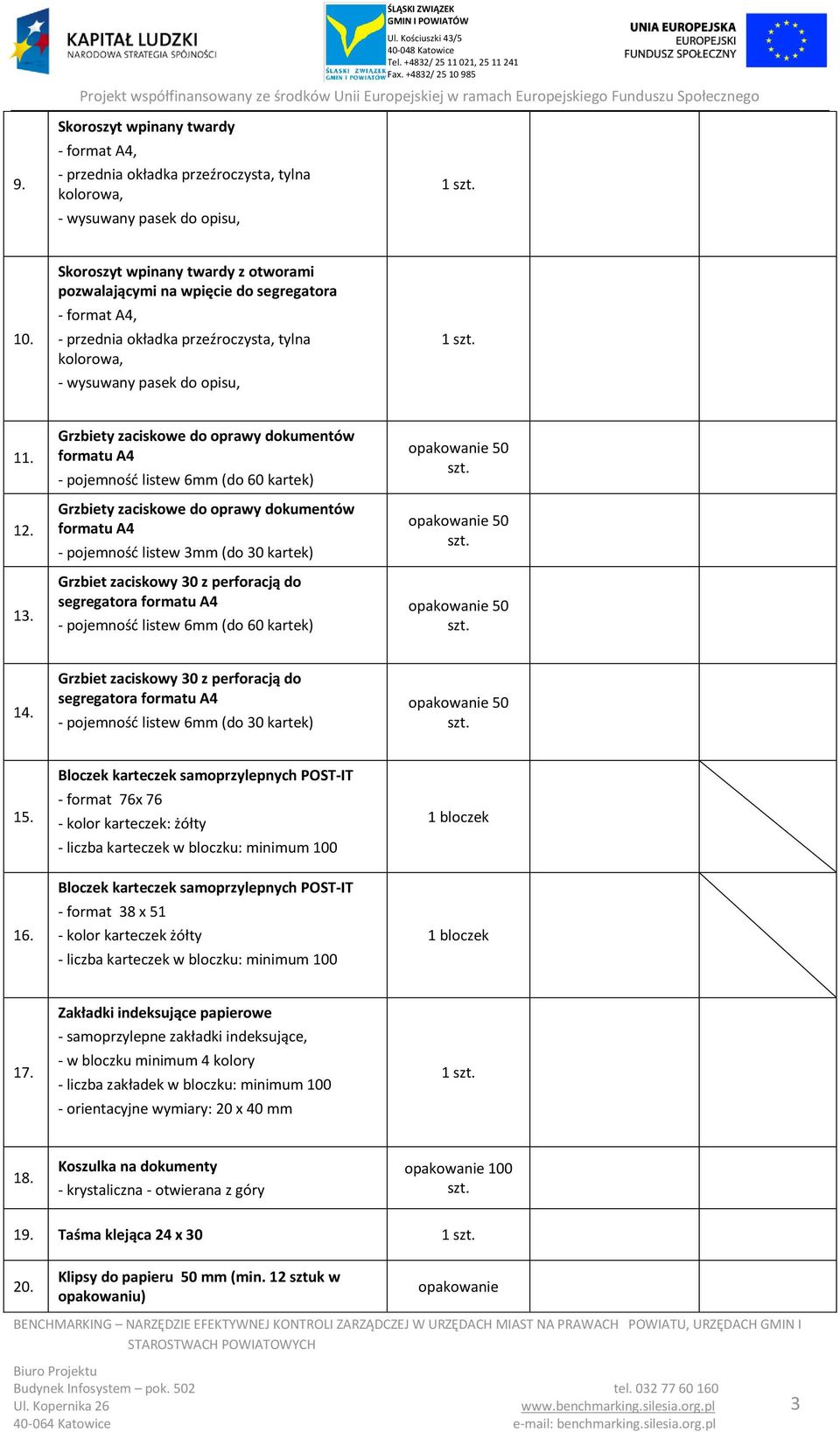 Grzbiety zaciskowe do oprawy dokumentów formatu A4 - pojemność listew 6mm (do 60 kartek) Grzbiety zaciskowe do oprawy dokumentów formatu A4 - pojemność listew 3mm (do 30 kartek) Grzbiet zaciskowy 30