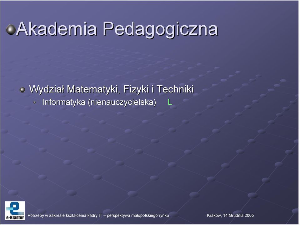 i Techniki Informatyka