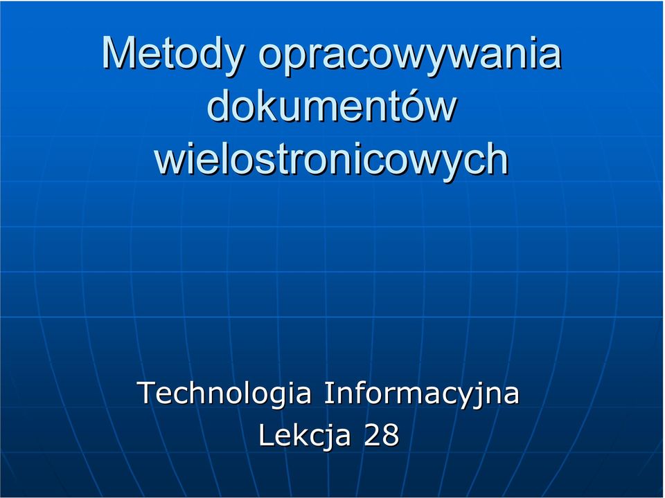 wielostronicowych