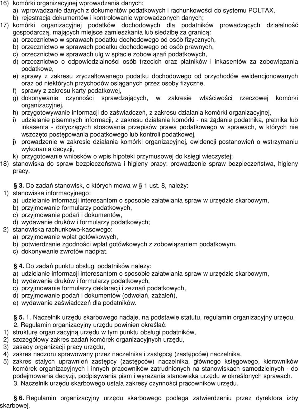 od osób fizycznych, b) orzecznictwo w sprawach podatku dochodowego od osób prawnych, c) orzecznictwo w sprawach ulg w spłacie zobowiązań podatkowych, d) orzecznictwo o odpowiedzialności osób trzecich