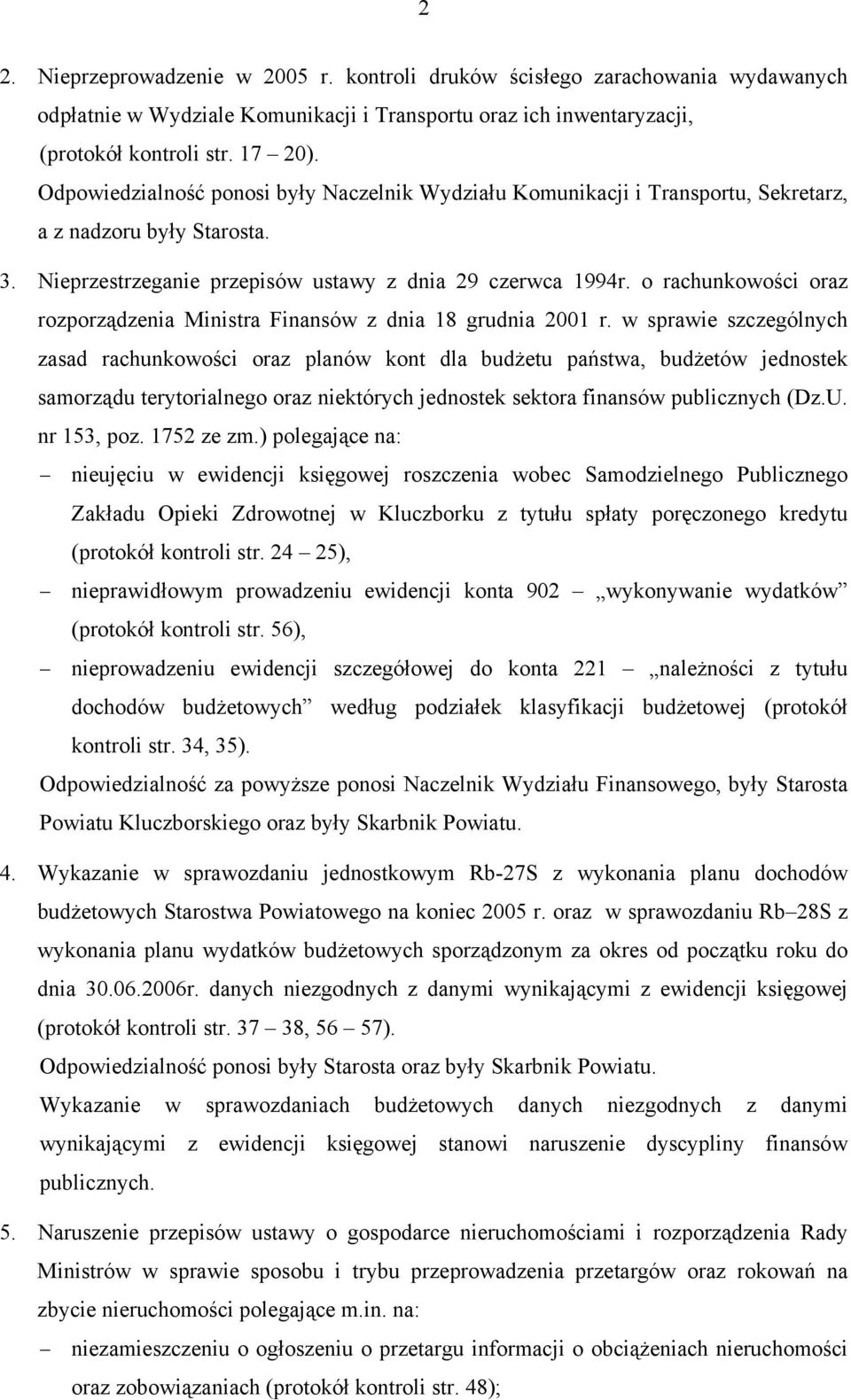 o rachunkowości oraz rozporządzenia Ministra Finansów z dnia 18 grudnia 2001 r.